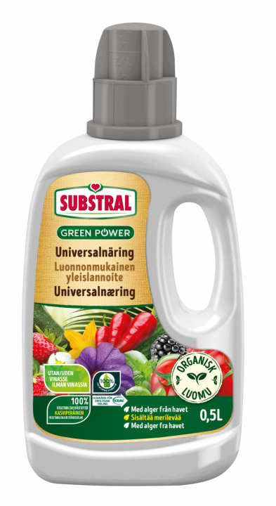 Substralne organiczne uniwersalne odżywianie 500Ml 41953 w grupie Produkty do pielęgnacji ogrodów oraz do gospodarki leśnej marki / Nasiona traw, Nawóz do trawnika / Uprawa w GPLSHOP (41953)