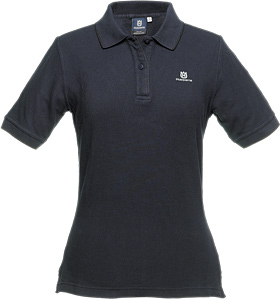 Polo shirt, navy - Lady w grupie Produkty do pielęgnacji ogrodów oraz do gospodarki leśnej marki / Husqvarna Wyposażenie i odzież ochronna / Odzież robocza / Akcesoria w GPLSHOP (1016379)