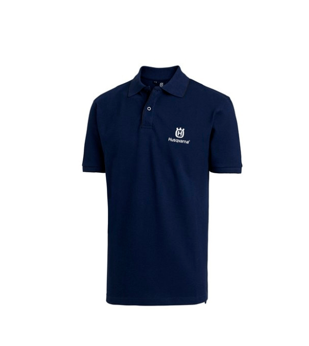 Polo shirt, navy - Man XL w grupie Produkty do pielęgnacji ogrodów oraz do gospodarki leśnej marki / Husqvarna Wyposażenie i odzież ochronna / Odzież robocza / Akcesoria w GPLSHOP (1016380-54)