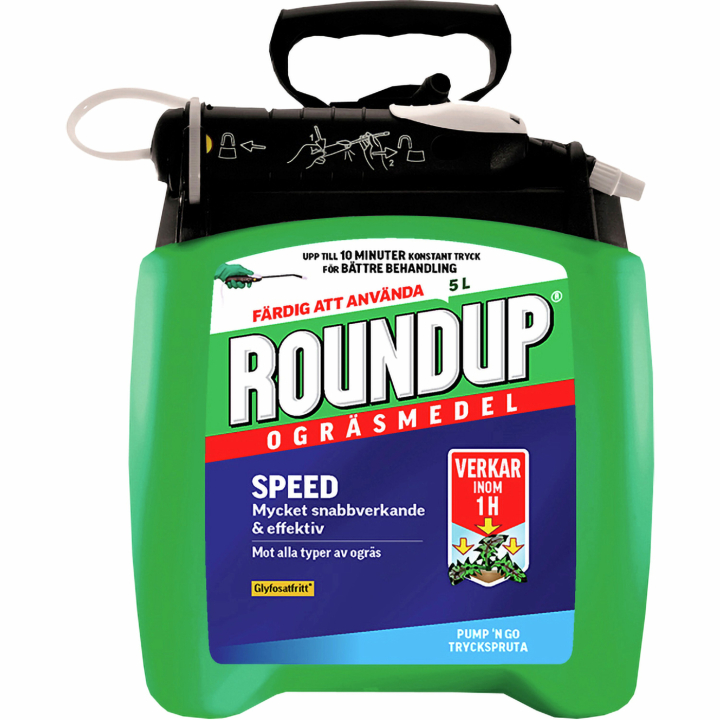 Roundup Pump'n Go 5L w grupie Produkty do pielęgnacji ogrodów oraz do gospodarki leśnej marki / Nasiona traw, Nawóz do trawnika / Uprawa w GPLSHOP (42164)