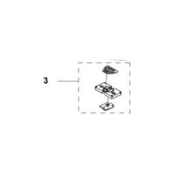 PRZYCISK / Home button kit w grupie Części Zamienne Kosiarka Automatyczna / Części zamienne Husqvarna Automower® 550 / Automower 550 - 2023 w GPLSHOP (5010659-01)