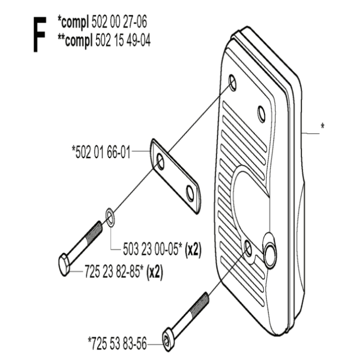 Tłumik Kpl, w grupie w GPLSHOP (5020027-04)