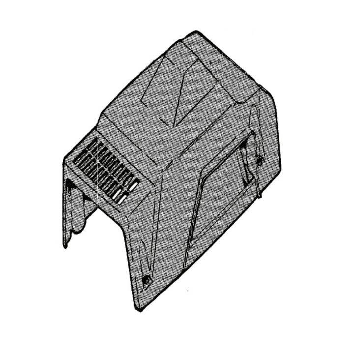 Osłona cylindra 5021223-07 w grupie Części Zamienne / Części zamienne Jonsered Wykaszarki / Części zamienne Jonsered GR50 w GPLSHOP (5021223-07)