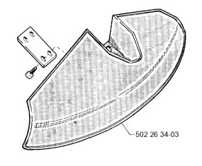 Osłona przeciwbryzgowa 5022634-03 w grupie  w GPLSHOP (5022634-03)