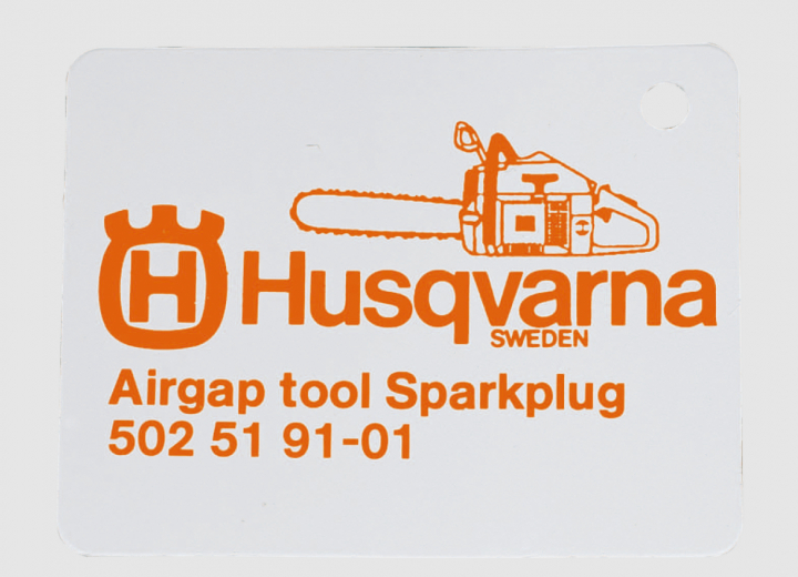 Wymiary ostrza, szczelina powietrzna 0,3 mm 5025134-02 w grupie Części Zamienne / Części zamienne Motorsågar / Części zamienne Diverse w GPLSHOP (5025134-02)