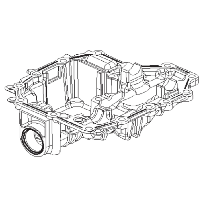 Osłona skrzyni biegów w grupie Części Zamienne / Części zamienne Rider / Części zamienne Husqvarna Rider 320X AWD w GPLSHOP (5028520-01)