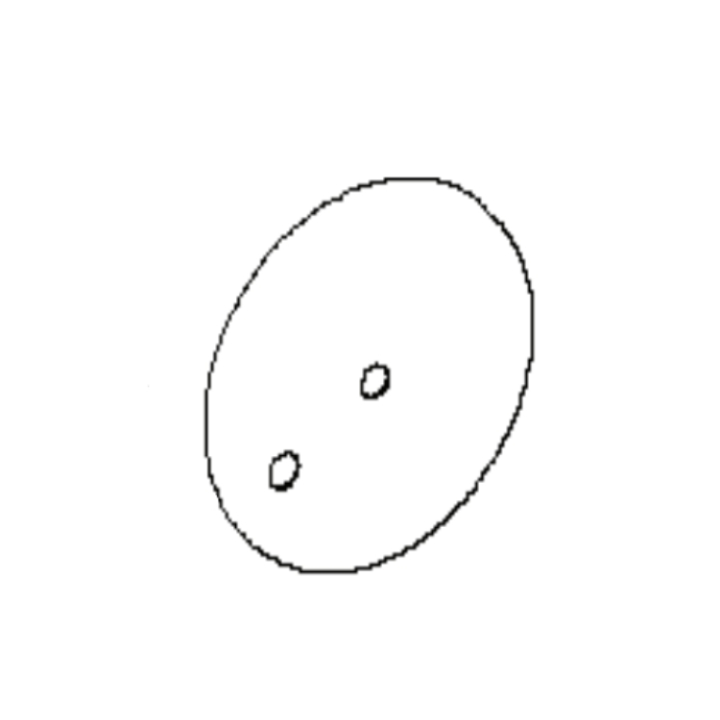 Płyta koła Brilliant prawa, 2 otwory w grupie  w GPLSHOP (5033172-01)