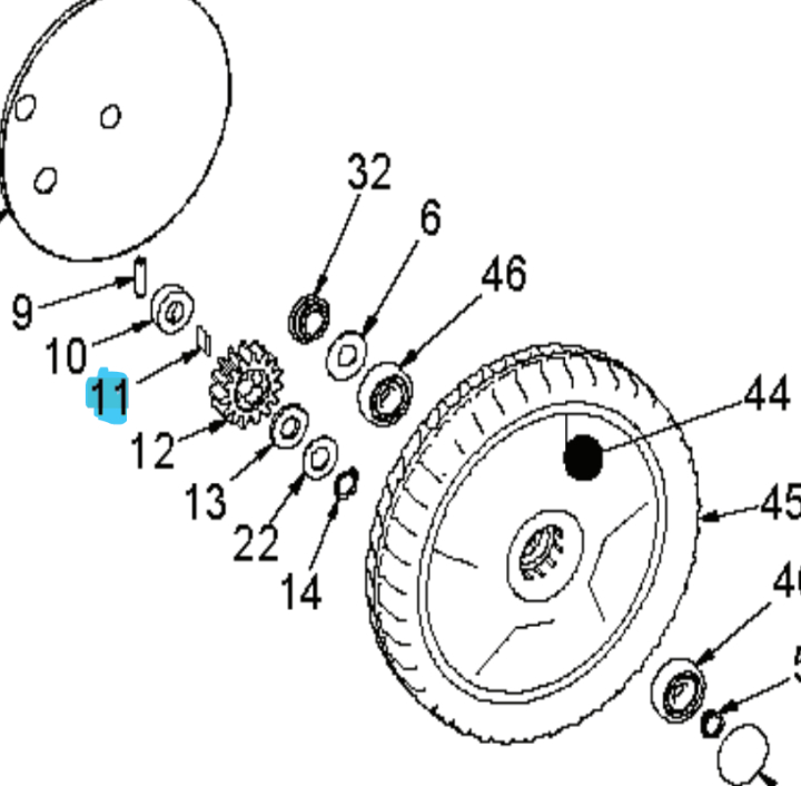 Klin napędowy Genialny w grupie  w GPLSHOP (5033267-01)