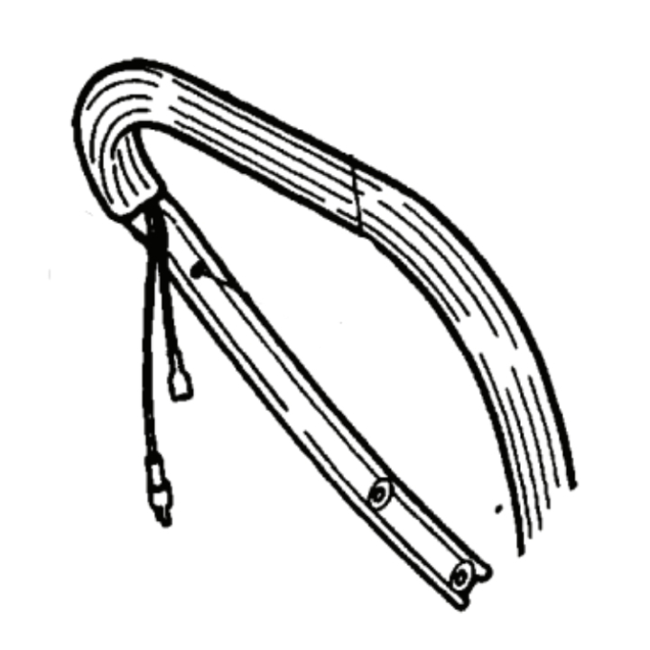 Kierownica Kpl, 5036267-02 w grupie Części Zamienne / Części zamienne Pilarki / Części zamienne Husqvarna 371XP w GPLSHOP (5036267-02)