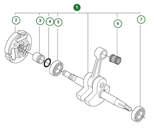 Wał Korbowy 5037487-05 w grupie  w GPLSHOP (5037487-05)
