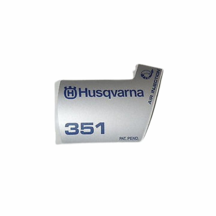 Naklejka, rozrusznik 5039104-05 w grupie Części Zamienne / Części zamienne Pilarki / Części zamienne Husqvarna 351 w GPLSHOP (5039104-05)