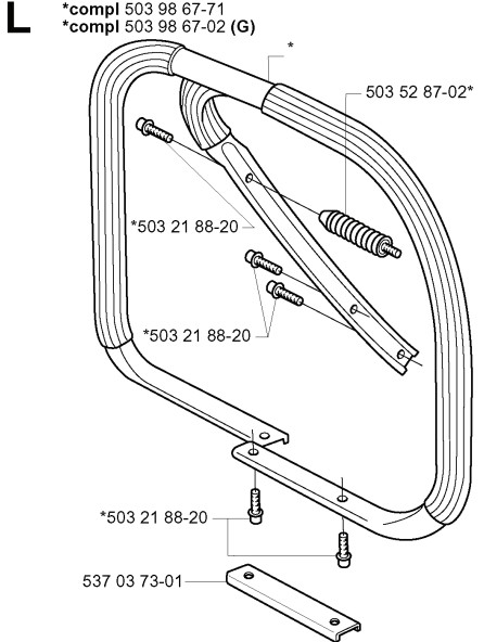Uchwyt Wokół (G) 5039867-02 w grupie  w GPLSHOP (5039867-02)