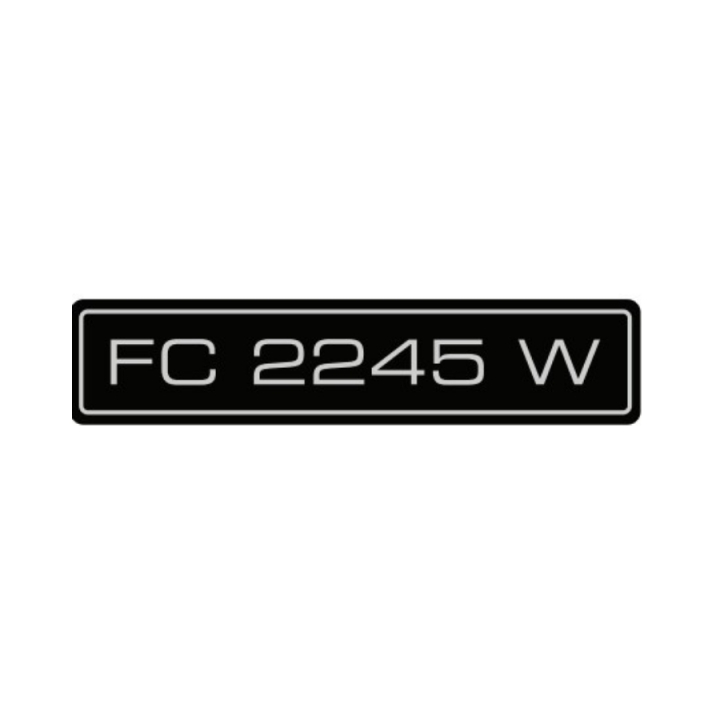 Naklejka 5040615-10 w grupie Części Zamienne / Części zamienne Jonsered Wykaszarki / Części zamienne Jonsered FC2245W w GPLSHOP (5040615-10)
