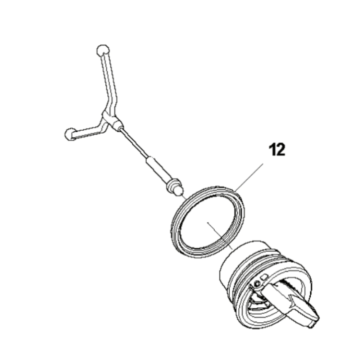 Opiecz?towanie 5054110-01 w grupie Części Zamienne / Części zamienne Pilarki / Części zamienne Husqvarna T540XP w GPLSHOP (5054110-01)