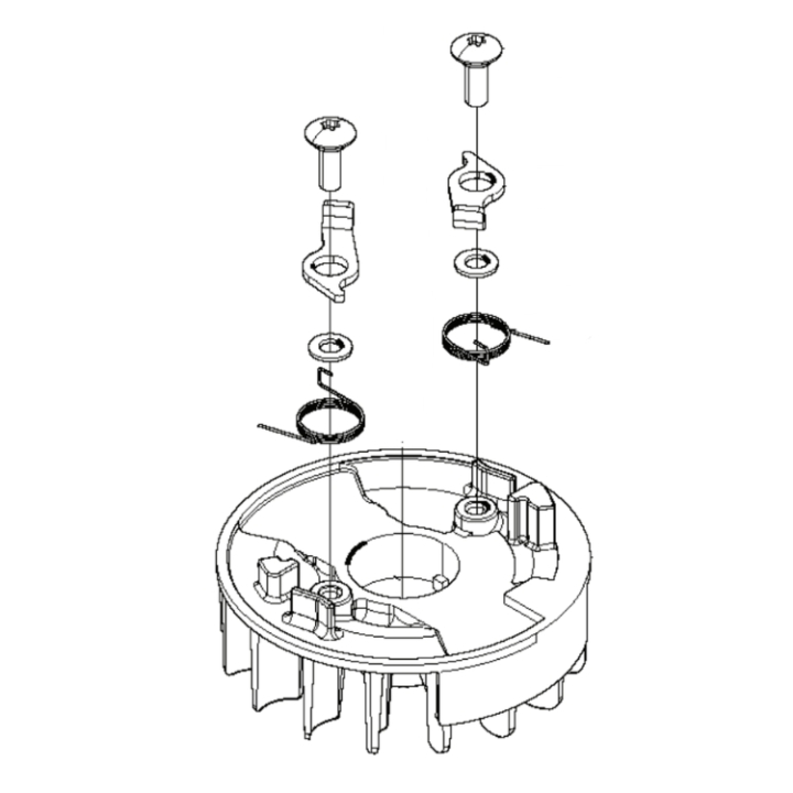 Wirnik-A w grupie Części Zamienne / Części zamienne Nożyce do żywopłotu / Części zamienne Husqvarna 226HD75S w GPLSHOP (5066560-01)