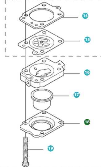 Mieszkania w grupie Części Zamienne / Części zamienne Dmuchawy do liści / Części zamienne Husqvarna 580BTS w GPLSHOP (5067410-01)