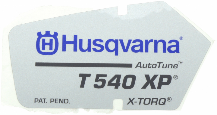 Naklejka 5069419-01 w grupie Części Zamienne / Części zamienne Pilarki / Części zamienne Husqvarna T540XP w GPLSHOP (5069419-01)