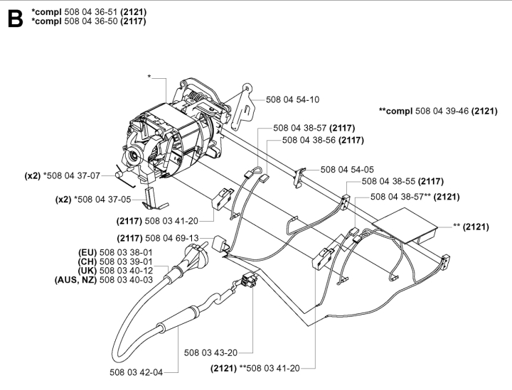 Silnik 5080436-51 w grupie w GPLSHOP (5080436-51)