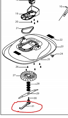 Spaner Plastikowy - Pomarańczowy 5107780-64 w grupie  w GPLSHOP (5107780-64)