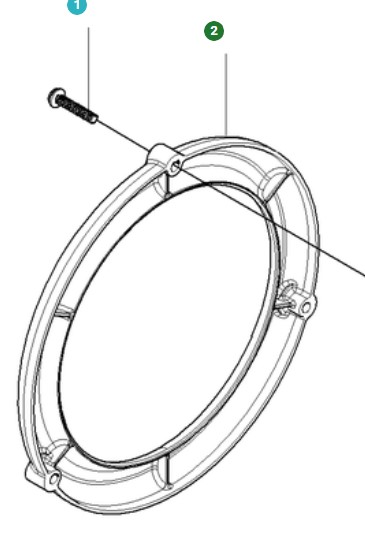 Lejek 5118052-01 w grupie Części Zamienne / Części zamienne Dmuchawy do liści / Części zamienne Husqvarna 350BT w GPLSHOP (5118052-01)
