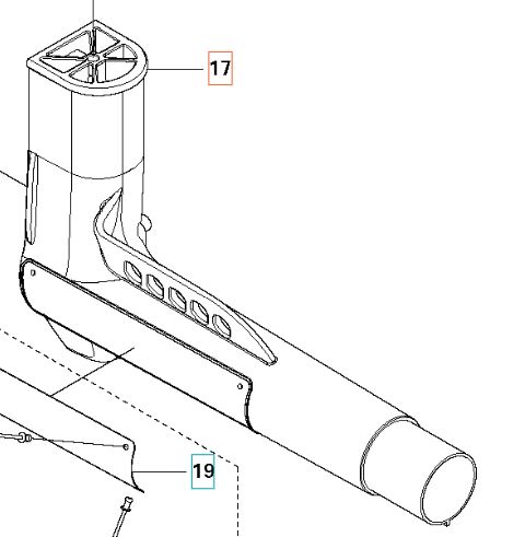 Zawieszenie 5159798-01 w grupie Części Zamienne / Części zamienne Wykaszarki / Części zamienne Husqvarna 345FX/FXT w GPLSHOP (5159798-01)