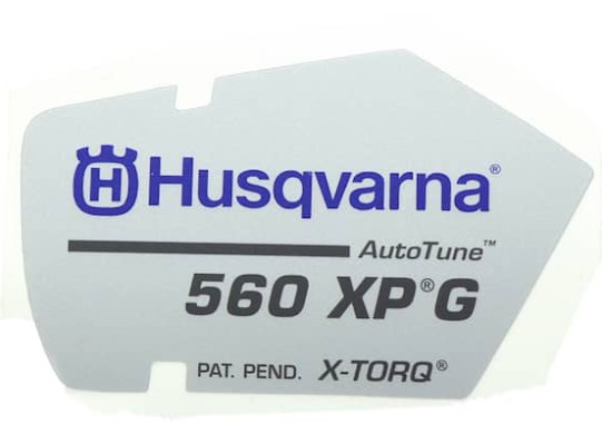 Naklejka 560XPG 5230356-04 w grupie Części Zamienne / Części zamienne Pilarki / Części zamienne Husqvarna 560XP/G w GPLSHOP (5230356-04)