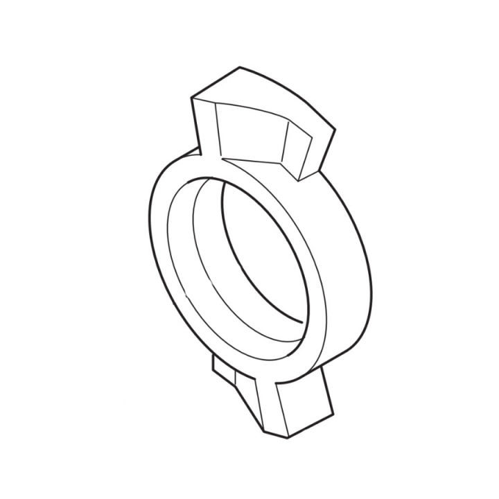 Haczyk Bagażnika 5231046-01 w grupie Części Zamienne / Części zamienne Jonsered Wykaszarki / Części zamienne Jonsered GC2053 w GPLSHOP (5231046-01)