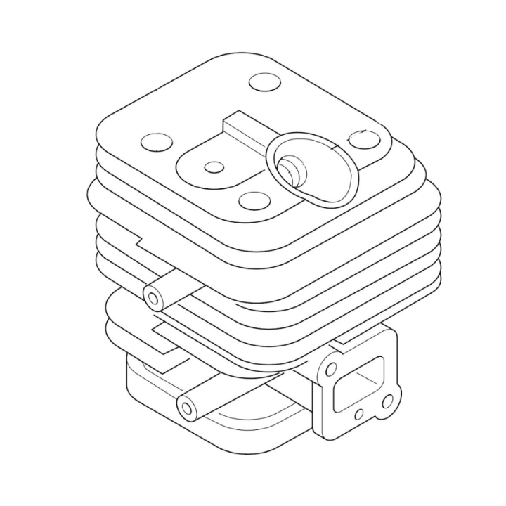 Cylinder 5231226-01 w grupie Części Zamienne / Części zamienne Jonsered Wykaszarki / Części zamienne Jonsered GC2053 w GPLSHOP (5231226-01)