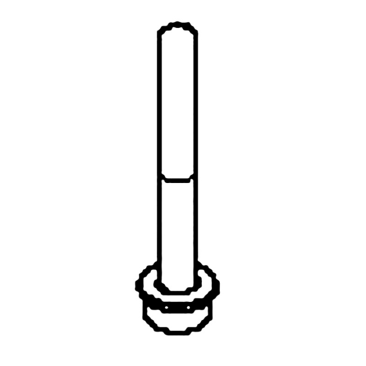 Śruba Itxscfm M5X40 T27 12.9 w grupie Części Zamienne / Części zamienne Nożyce do żywopłotu / Części zamienne Husqvarna 520iHT4 w GPLSHOP (5257552-08)