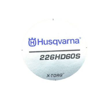 Etykieta, Odrzut w grupie Części Zamienne / Części zamienne Nożyce do żywopłotu / Części zamienne Husqvarna 226HD60S w GPLSHOP (5280513-01)