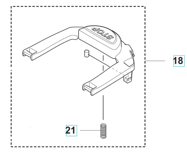 ZESTAW PRZYCISKÓW STOP w grupie Części Zamienne Kosiarka Automatyczna / Części zamienne Gardena Sileno Minimo / Gardena Sileno Minimo - 2023 w GPLSHOP (5293437-01)