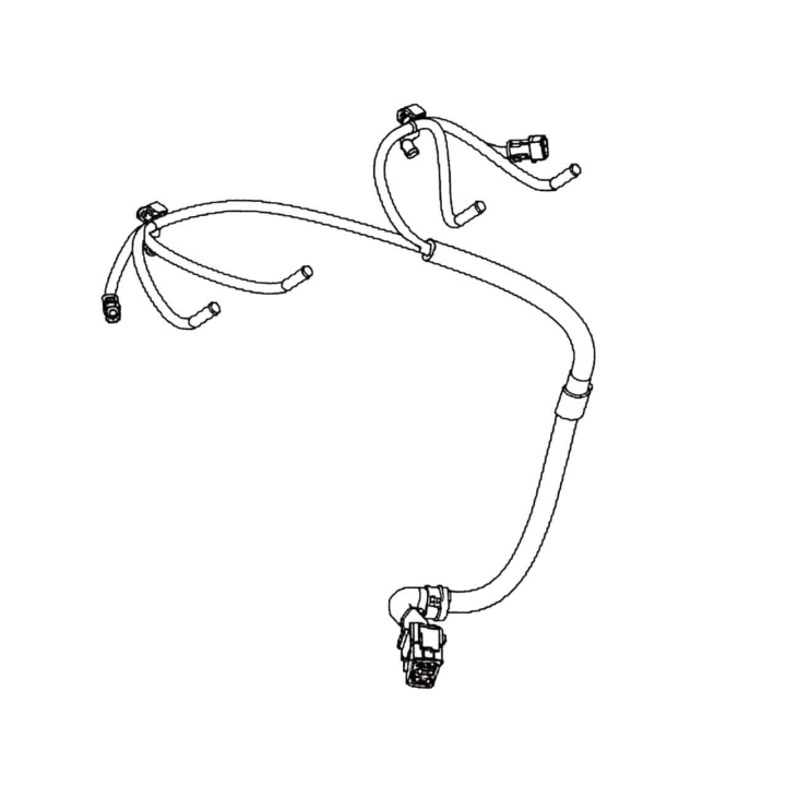 Okablowanie górne - sterowanie Rato w grupie w GPLSHOP (5293605-01)