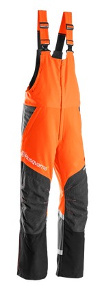 Spodnie ochronne Husqvarna Technical ogrodniczki, 53 w grupie Produkty do pielęgnacji ogrodów oraz do gospodarki leśnej marki / Husqvarna Wyposażenie i odzież ochronna / Spodnie do pasa w GPLSHOP (5295175-53)