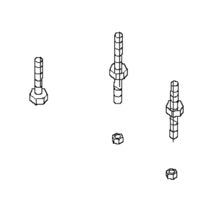 Zestaw montażowy Śruby i nakrętki 5295948-01 w grupie  w GPLSHOP (5295948-01)