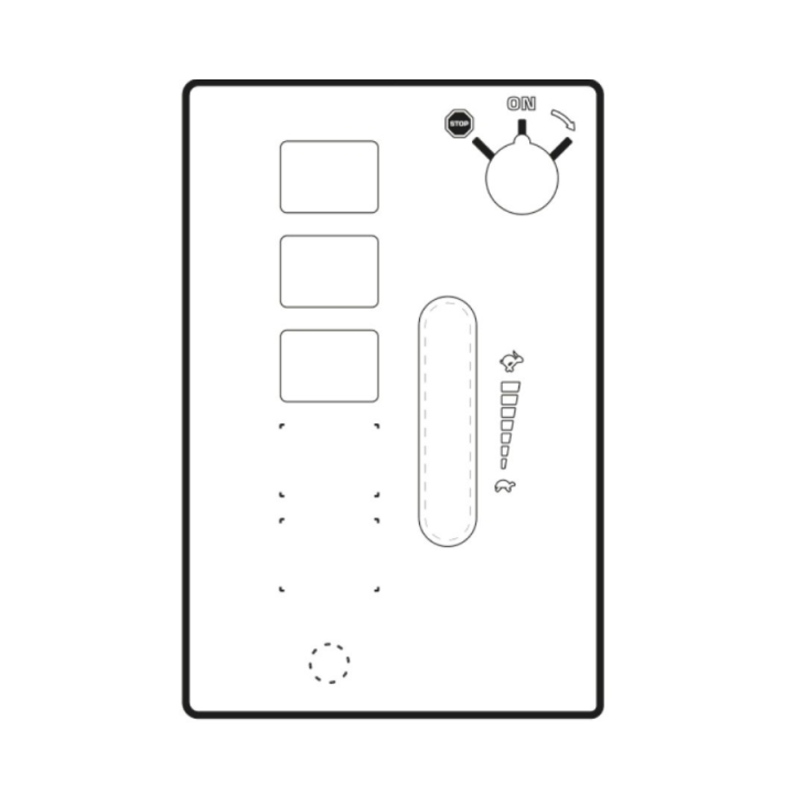 Naklejka na dolny panel sterowania kabiny w grupie  w GPLSHOP (5296655-01)