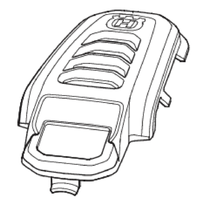 Pokrywa górna w grupie Części Zamienne / Części zamienne Nożyce do żywopłotu / Części zamienne Husqvarna 215iHD45 w GPLSHOP (5298856-01)