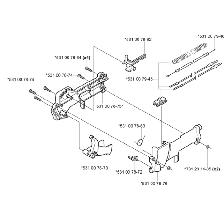 Uchwyt Przepustnicy Kpl 5310079-29 w grupie  w GPLSHOP (5310079-29)