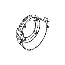 Obudowa wentylatora 5310086-54 w grupie Części Zamienne / Części zamienne Wykaszarki / Części zamienne Husqvarna 524R w GPLSHOP (5310086-54)