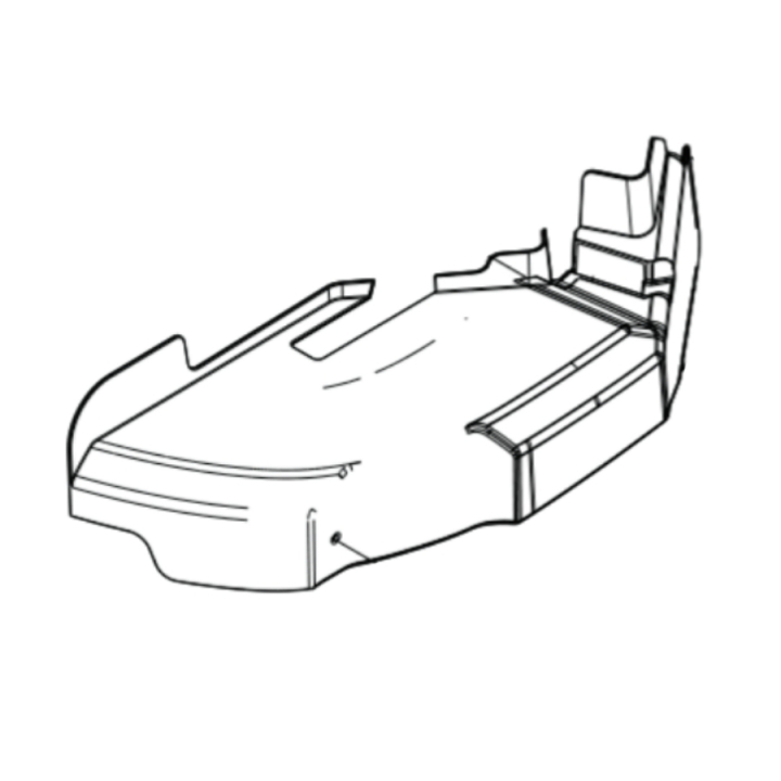 Osłona paska w grupie Części Zamienne / Części zamienne Traktory ogrodowe / Części zamienne Husqvarna TC 114 w GPLSHOP (5311478-89)