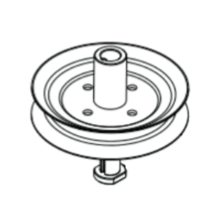 Rolka napinacza paska Husqvarna TS112, TC112 w grupie  w GPLSHOP (5311479-10)