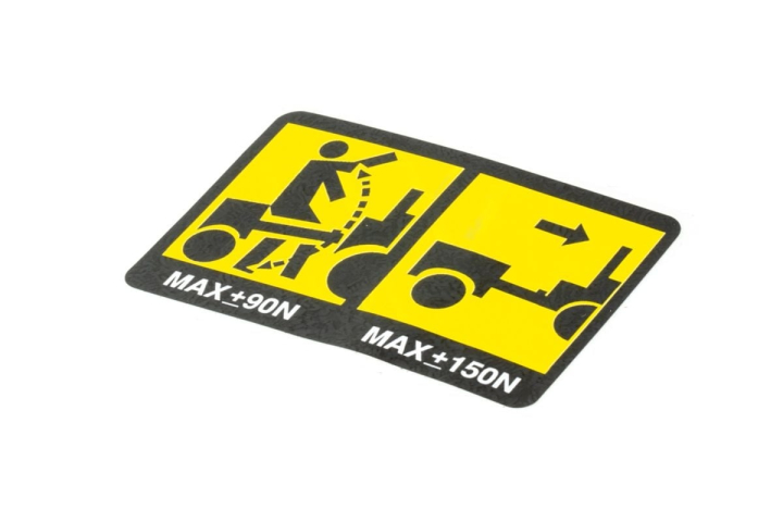 Naklejka w grupie Części Zamienne / Części zamienne Jonsered Kosiarki samojezdne / Części zamienne Jonsered LT 2217 A w GPLSHOP (5321625-98)