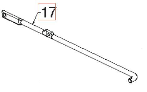 Pręt 5324025-68 w grupie Części Zamienne / Części zamienne Husqvarna Odśnieżarek / Części zamienne Husqvarna 276EP w GPLSHOP (5324025-68)