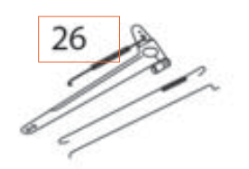 Gubernator Arm 5324292-48 w grupie Części Zamienne / Części zamienne Husqvarna Odśnieżarek / Części zamienne Husqvarna ST327P w GPLSHOP (5324292-48)