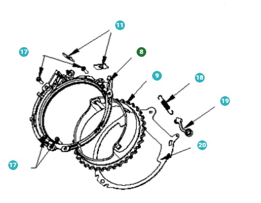 Pierścień 5324439-38 w grupie  w GPLSHOP (5324439-38)