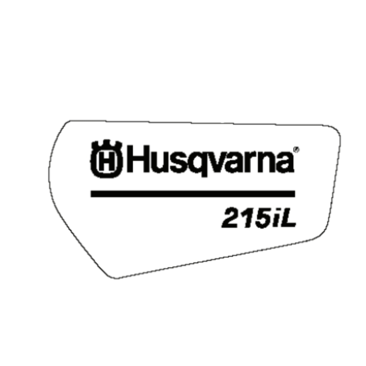 Kalkomania 215Il 5342214-01 w grupie Części Zamienne / Części zamienne Wykaszarki / Części zamienne Husqvarna 215iL w GPLSHOP (5342214-01)
