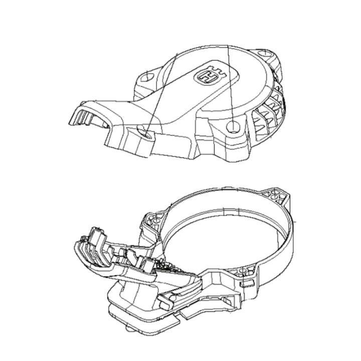 Zespół obudowy silnika 5349871-01 w grupie Części Zamienne / Części zamienne Wykaszarki / Części zamienne Husqvarna 215iL w GPLSHOP (5349871-01)