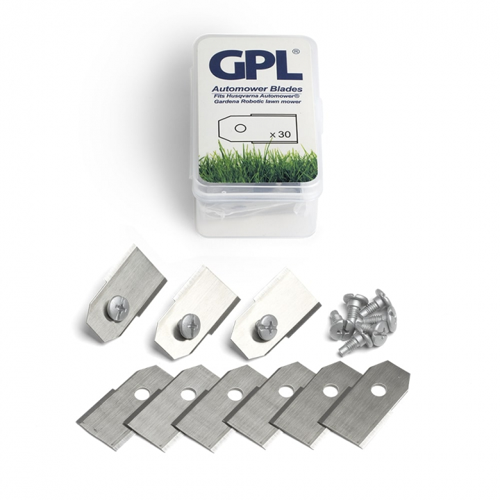 Zestaw noży do Automower 30szt w grupie Osprzęt Kosiarka Automatyczna / Noże do Automower® w GPLSHOP (5351388-0130)