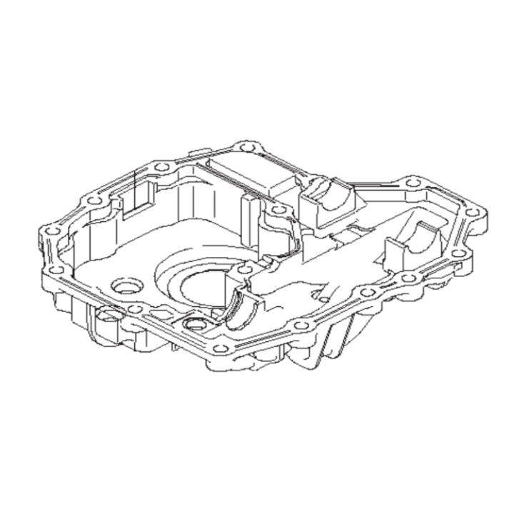 Dom Vxl-, Dolny w grupie Części Zamienne / Części zamienne Rider / Części zamienne Husqvarna Rider 316TX w GPLSHOP (5354028-45)