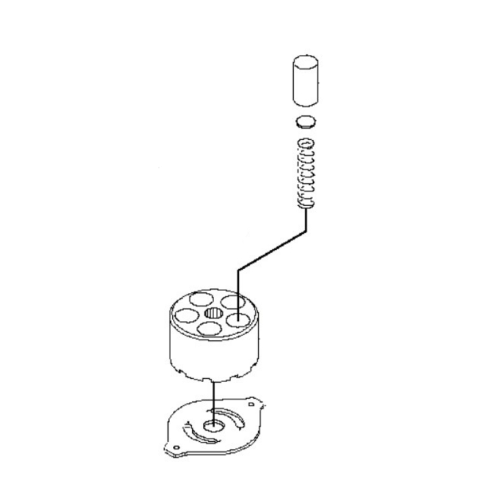 Zestaw, blok cylindrów w grupie Części Zamienne / Części zamienne Rider / Części zamienne Husqvarna Rider 850HST w GPLSHOP (5354147-81)