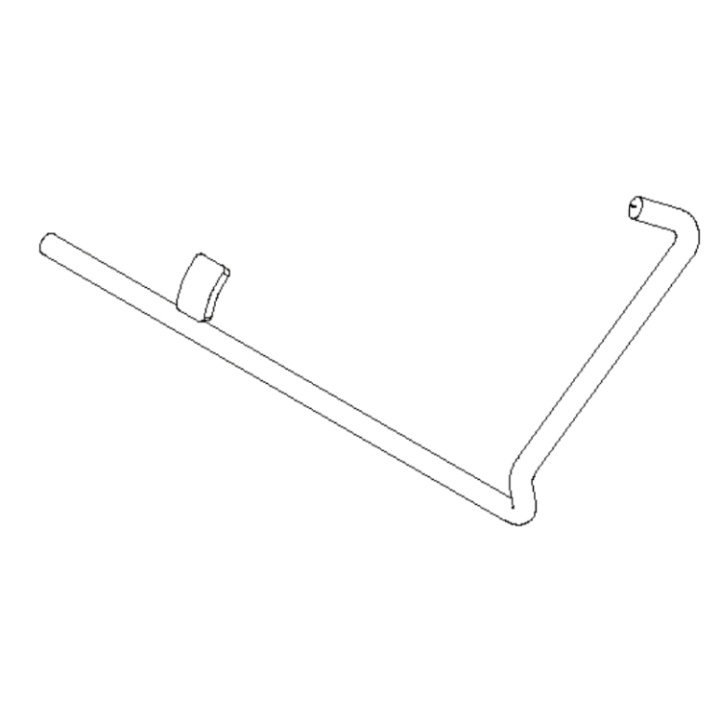 Tylny pedał- w grupie Części Zamienne / Części zamienne Jonsered Kosiarki samojezdne / Części zamienne Jonsered FR 2113 MA w GPLSHOP (5354593-01)